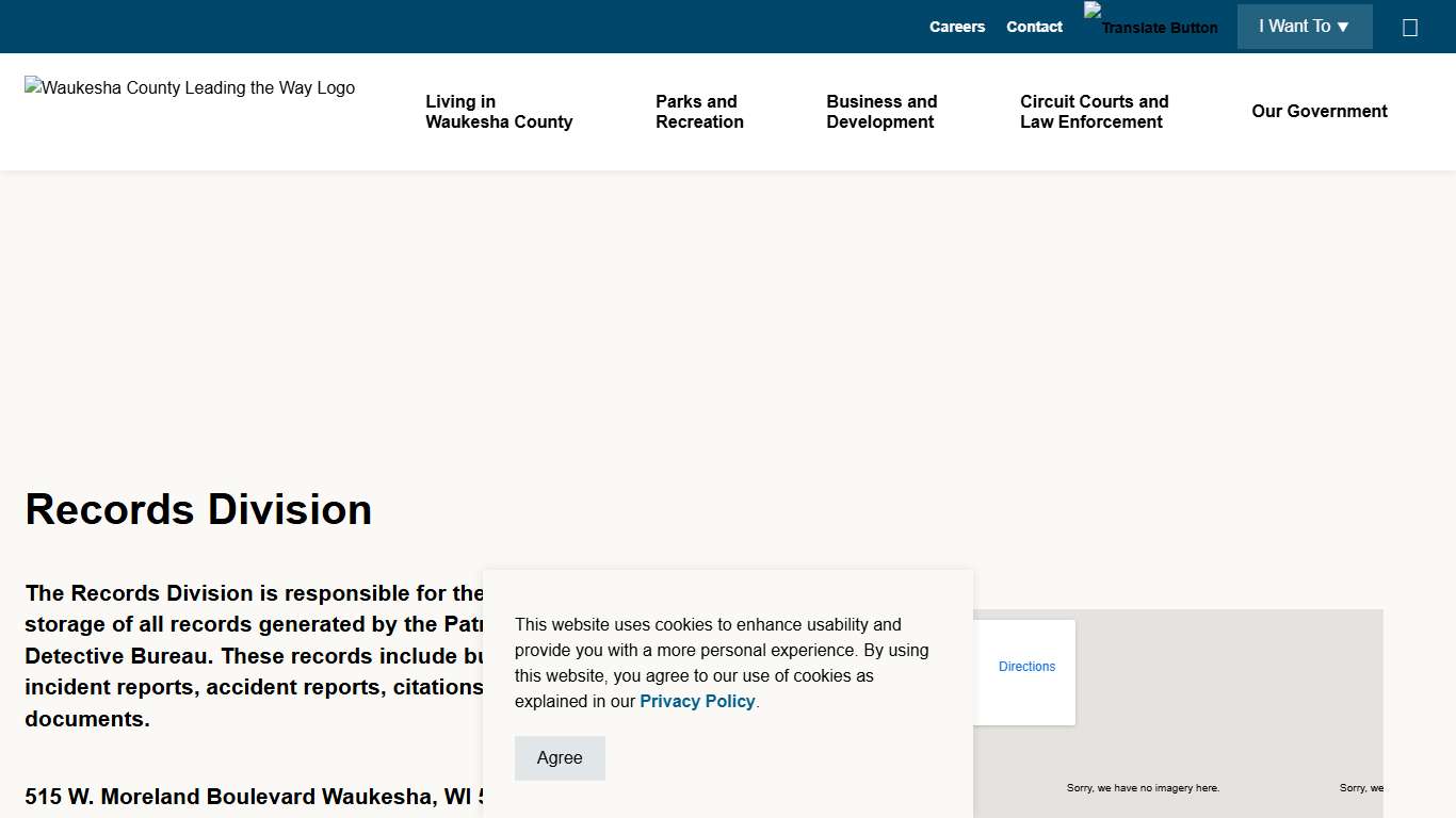 Records Division Waukesha County